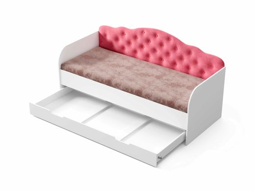 Диван-ліжко DecOKids Sofia 190х80 з ящиком для білизни Coral SOF1 фото