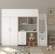 Кровать-чердак BED-ROOM Машинка с столом и шкафом Color 1 VDB1 фото 2