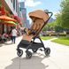Легкая прогулочная коляска CARRELLO Forza CRL-5535 Clam Beige 5535-5 фото 1