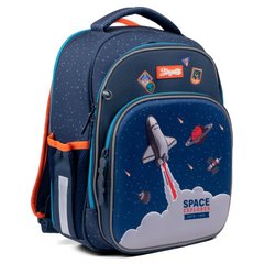 Рюкзак шкільний каркасний 1Вересня S-106 Space синій 552242 фото