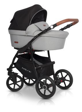 Коляска универсальная Riko Basic 2 в 1 grey fox R-Basic 02 фото