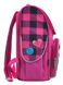 Рюкзак школьный каркасный 1Вересня H-11 Barbie red 555156 фото 8