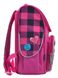 Рюкзак шкільний каркасний 1Вересня H-11 Barbie red 555156 фото 6