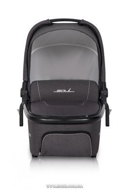 Коляска EasyGo SOUL / без сумки / anthracite 6240 фото