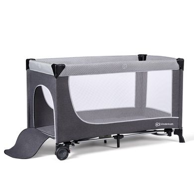 Кровать-манеж с пеленатором Kinderkraft Leody Grey (KCLEOD00GRY00AC) 300703 фото