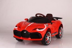 Детский электро-мобиль T-7658 EVA RED легковой на Bluetooth 2.4G Р / В 2 * 6V4AH мотор 2 * 15W с MP3 112 * 60 * 45 91243 фото