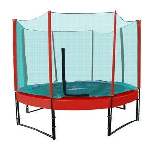 Батут с сеткой KidiGO Premium 457 см (red-red) (222768) 222768 фото