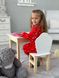 Комплект дитячий столик та стільчик для дітей від 2-7 років з шухлядою Natural