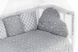 Детская постель Babyroom Classic косичка-01 серо-белые звездочки 624848 фото 7