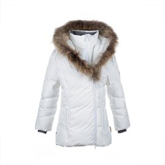 Зимнее пальто для девочек Huppa ROYAL, цвет-белый