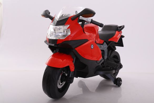 Дитячий електро-мобіль T-7235 EVA RED мотоцикл 12V7AH мотор 1 * 25W з MP3 106 * 50 * 65 91244 фото