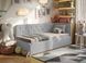 Кутовий диван ліжко BOSTON 190х80 DecOKids з нишою та матрацом GRAY BPNM5 фото 3