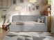 Угловой диван кровать BOSTON 190х80 DecOKids с нишей и матрасом GRAY BPNM5 фото 4