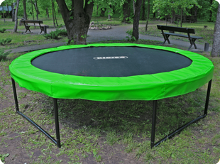 Батут для ребенка KidiGO Premium 304 см Green\ Blue\ Red\ Yellow (222724) 222724 фото