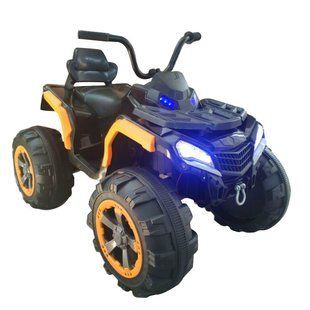 Детский электро-мобиль T-7314 ORANGE квадроцикл 12V7AH мотор 2 * 35W с MP3 106 * 68 * 50 90283 фото