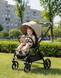 Коляска реверсным блоком El Camino ME 1191 CHLOE Nougat Beige