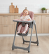 Стільчик для годування TILLY Junior CRL-1412 Dark Pink Junior T-671-5 фото