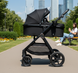 Дитяча коляска трансформер 2в1 Ninos Ventura Black NV2026BL фото