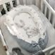 Кокон для немовлят M.Sonya Magic Зайка срібло 3059 фото