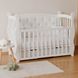 Детская кроватка диванчик для новорожденного Angelo Gabriel White + маятник GA1 фото 2