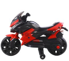 Дитячий електро-мобіль T-7233 EVA RED мотоцикл 12V4.5AH мотор 2 * 18W з MP3 115 * 59 * 73 90287 фото