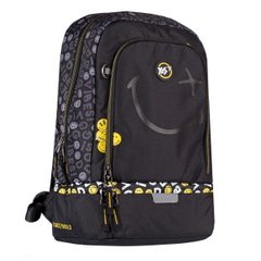 Рюкзак шкільний YES S-79 Smiley World.Black&Yellow 552274 фото