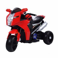 Дитячий електро-мобіль T-7213 EVA RED мотоцикл 2 * 6V4.5AH мотор 2 * 20W 96.5 * 44.5 * 59.5 87627 фото