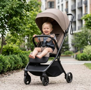 Прогулочная коляска Carrello Solo Carbon CRL-5531 Spring Beige 55311 фото