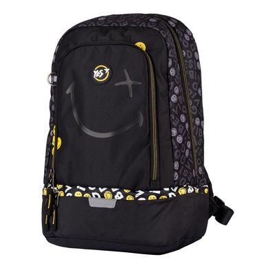 Рюкзак школьный YES S-79 Smiley World.Black&Yellow 552274 фото