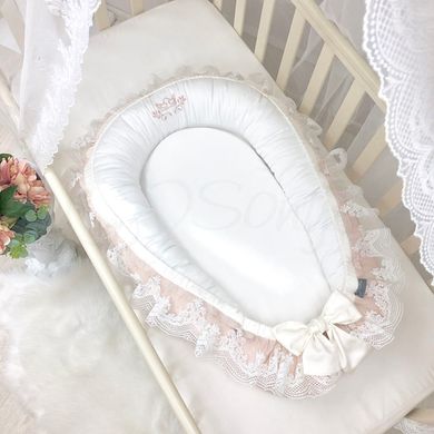 Кокон для новорожденного M.Sonya Royal крем 3060 фото
