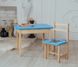 Комплект меблів дитині на 2-7 років стіл + стілець з шухлядою для малювання занять та їжі Colors 8