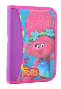 Пенал твердий 1Вересня одинарний без клапана Trolls, 20.5*14*3.2 531782 фото