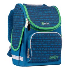 Рюкзак шкільний каркасний Smart PG-11 Megapoliss синий 556343 фото