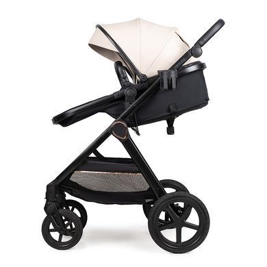 Детская коляска трансформер 3в1 Ninos Ventura с автокреслом Light Eco Beige СNVE2026LB фото