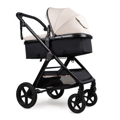 Детская коляска трансформер 3в1 Ninos Ventura с автокреслом Light Eco Beige СNVE2026LB фото