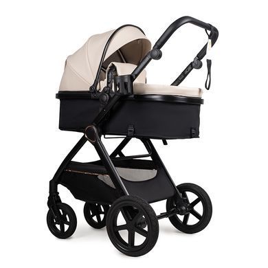Детская коляска трансформер 3в1 Ninos Ventura с автокреслом Light Eco Beige СNVE2026LB фото