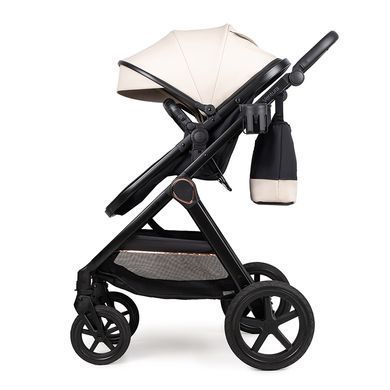 Детская коляска трансформер 3в1 Ninos Ventura с автокреслом Light Eco Beige СNVE2026LB фото
