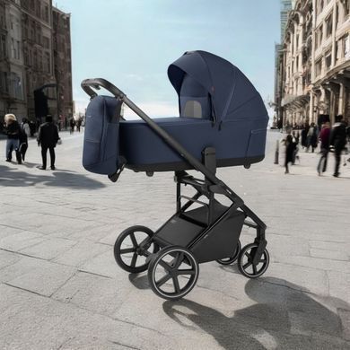 Коляска 2 в 1 CARRELLO Alfa CRL-6522 Denim Blue Alfa CRL-6522-2 фото