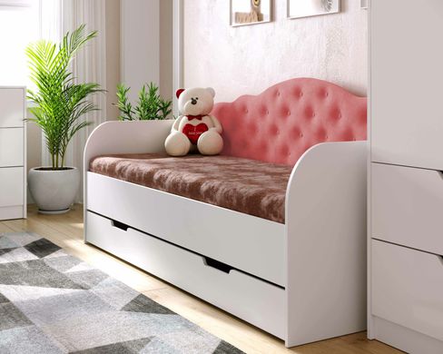 Диван-ліжко DecOKids Sofia 190х90 ящиком для білизни Coral SOFL1 фото