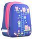 Рюкзак шкільний каркасний YES H-12 Owl blue, 38 * 29 * 15 554495 фото 1