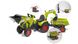 Дитячий трактор на педалях з причепом, переднім і заднім ковшами Falk 1010WH CLAAS AXOS (колір - зелений) 1010W фото 3