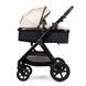 Детская коляска трансформер 3в1 Ninos Ventura с автокреслом Light Eco Beige СNVE2026LB фото 2