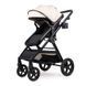 Детская коляска трансформер 3в1 Ninos Ventura с автокреслом Light Eco Beige СNVE2026LB фото 10