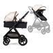 Детская коляска трансформер 3в1 Ninos Ventura с автокреслом Light Eco Beige СNVE2026LB фото 5