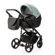 Коляска 2 В 1 ADAMEX LANTI 2024 black navy wool SD1030011 фото