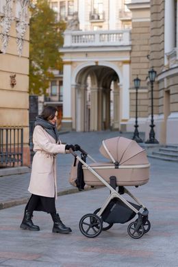 Дитяча Коляска 2 в 1 Carrello Vector CRL-6550 2026 Seashell Beige CRL-6550-1 фото