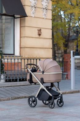 Дитяча Коляска 2 в 1 Carrello Vector CRL-6550 2026 Seashell Beige CRL-6550-1 фото