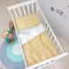 Дитячий Комплект в ліжечко Маленька Соня (MSonya) 3-е M.Sonya Універсальний гірчичний 2918 фото