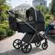 Детская универсальная коляска 2в1 El Camino ELLE ME 1221 2026 Black ME 1221 Black фото