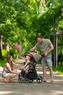 Прогулочная коляска CARRELLO Bravo SL Deluxe CRL-5520 Velvet Beige 55201 фото